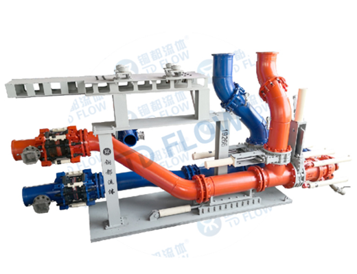 伸缩套管打球式接管器