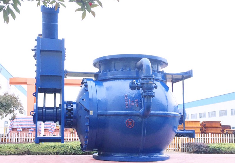 超大口径、超高压力DN1600  PN64液控偏心半球阀荣获“2018年安徽省首台（套）重大技术装备”认定