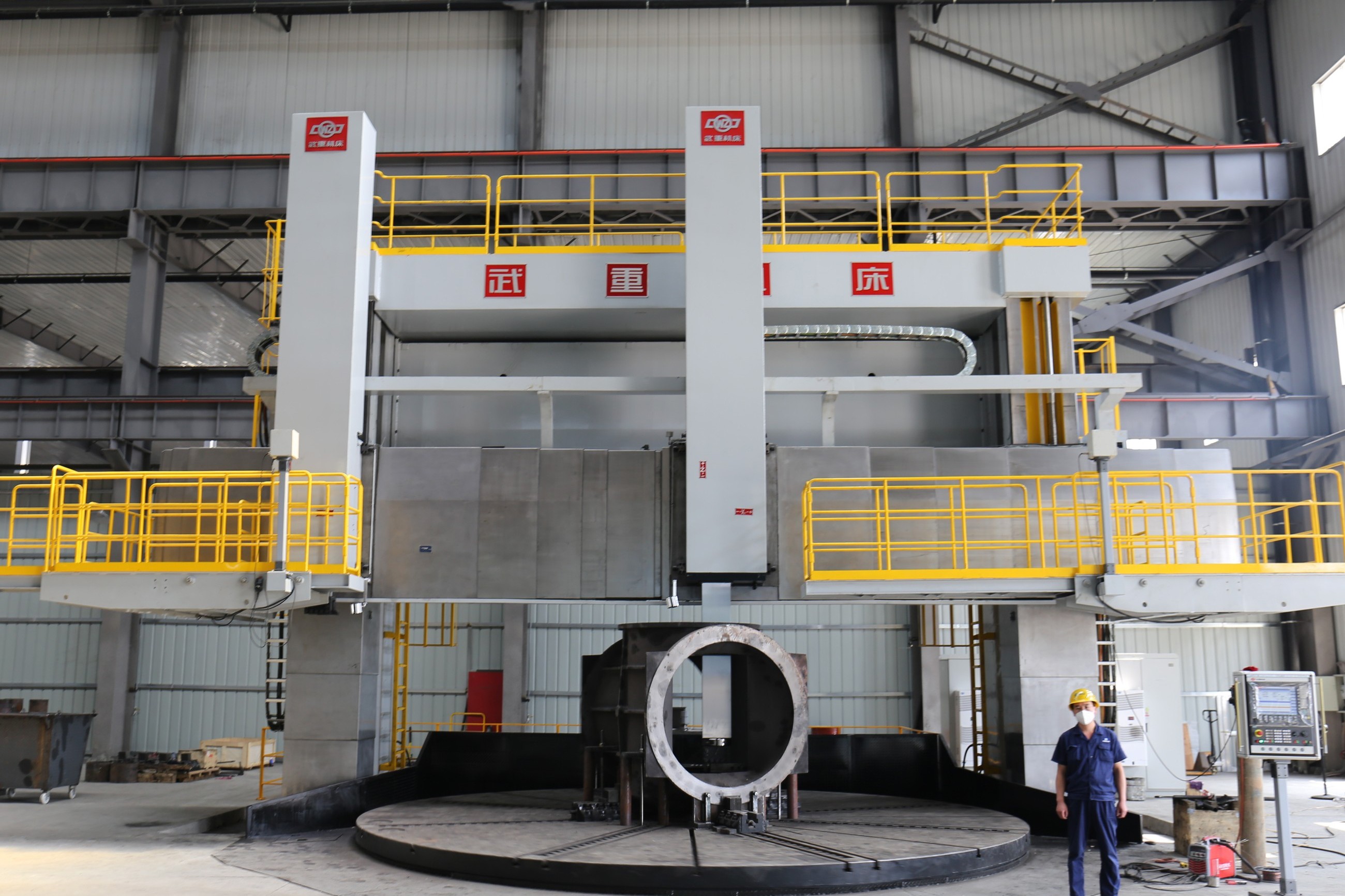 CKD5280X40100直径8m数控双柱立式车床